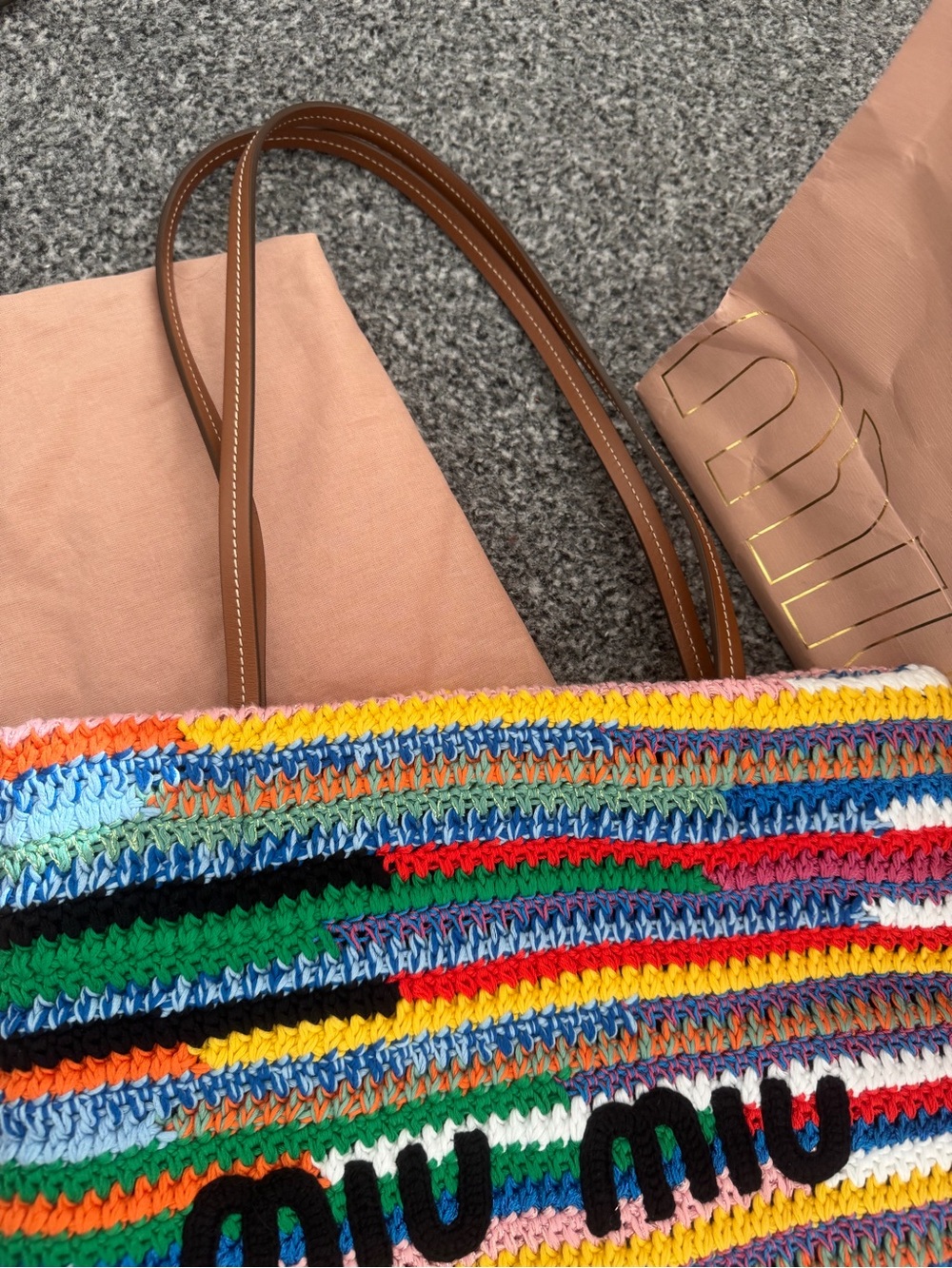 Miu Miu crochet multi bag medium - Picture 3 of 11